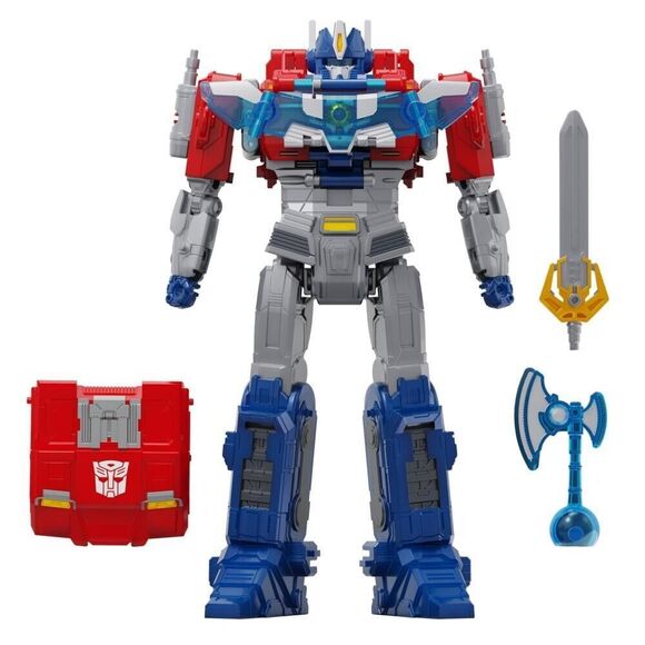 Transformers One Power Flip- Optimus Prime- Action Figure- 10” Electronic Robot - Picture 2 of 9